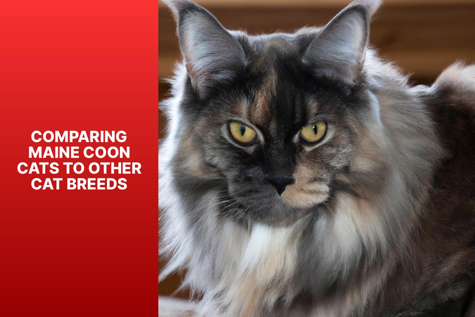 Comparing Maine Coon Cats to Other Cat Breeds - how big are maine coon cats 