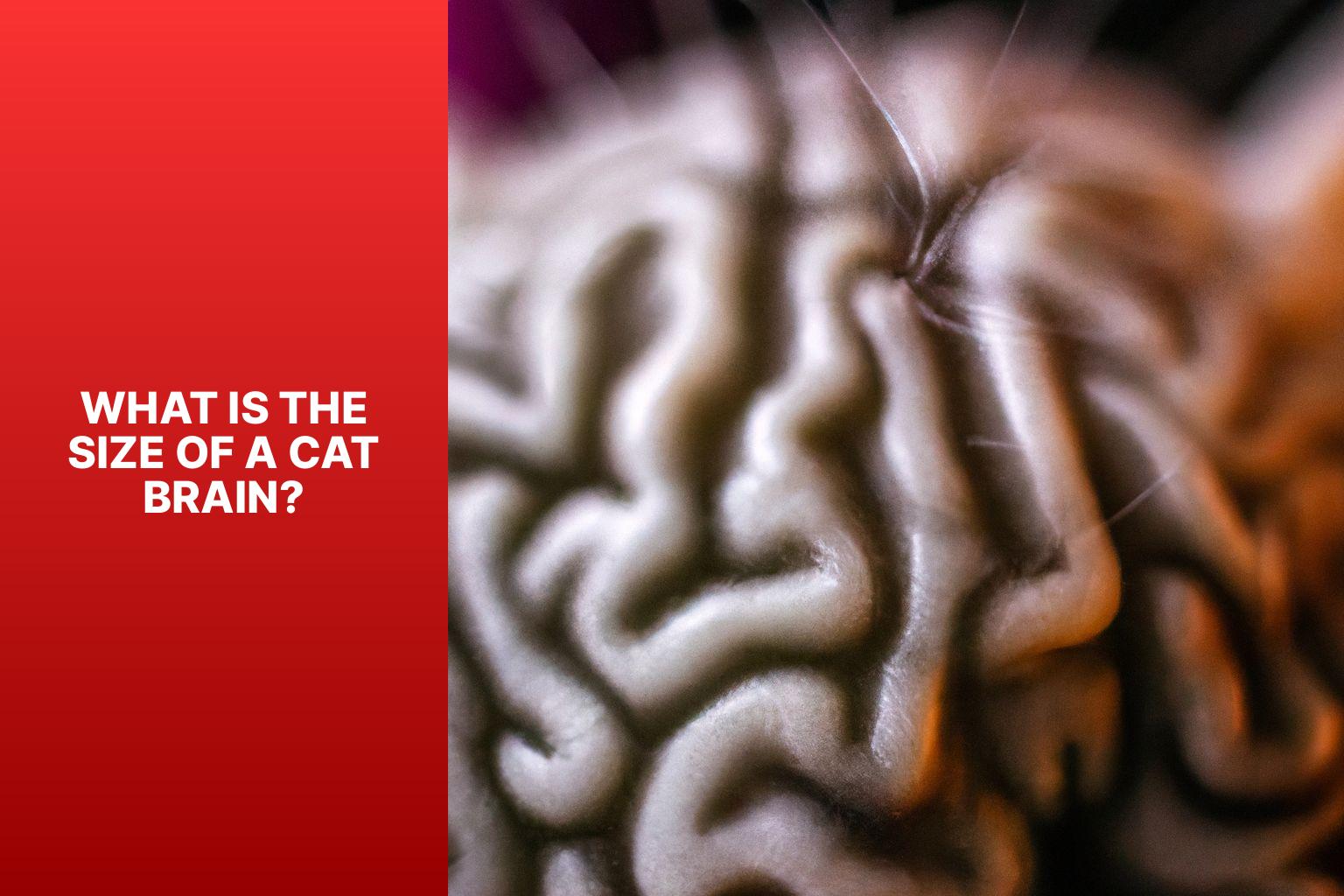 What Is the Size of a Cat Brain? - how big is a cat brain 