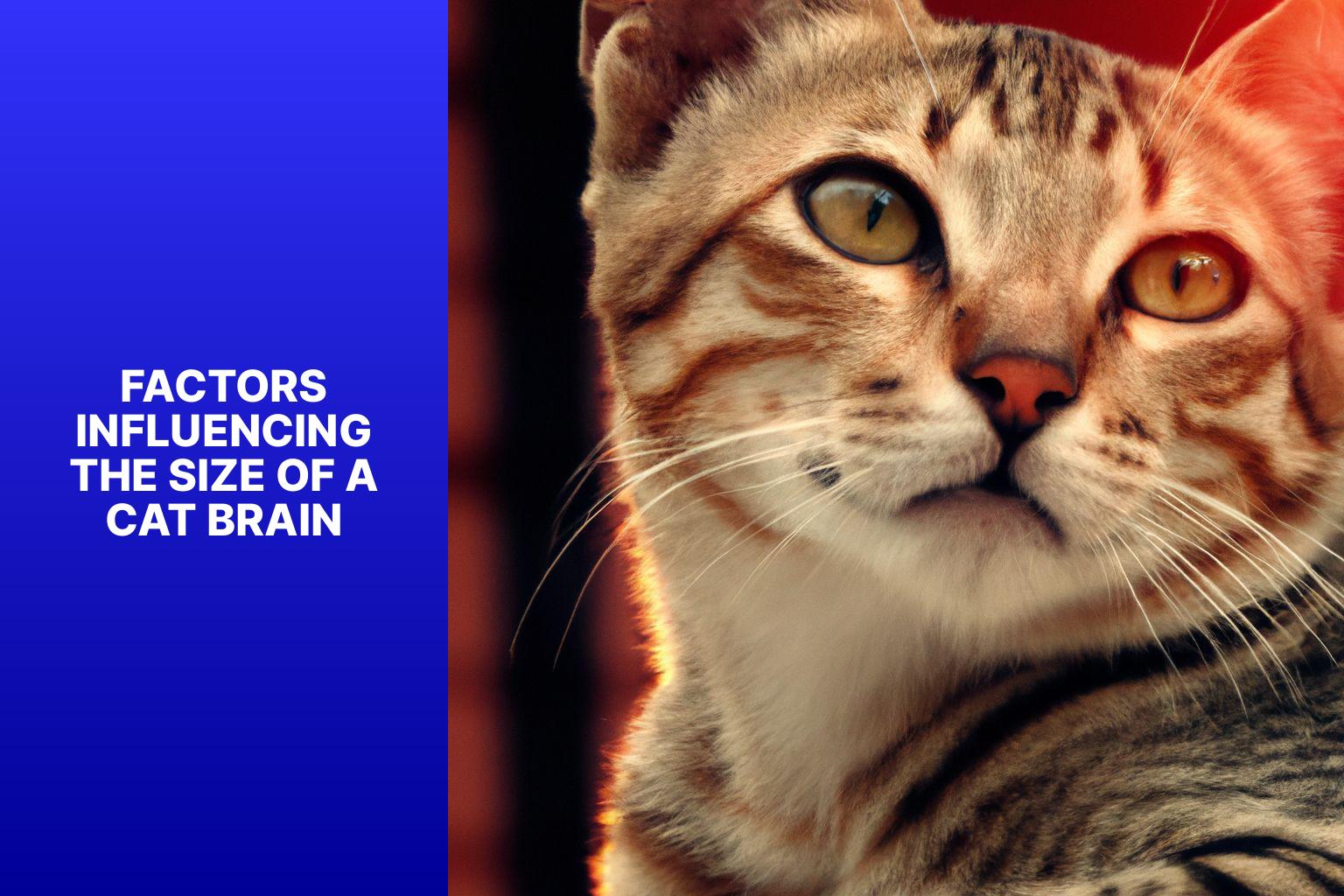 Factors Influencing the Size of a Cat Brain - how big is a cat brain 