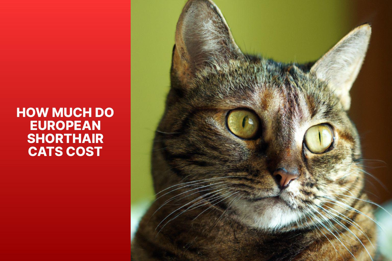 European Shorthair Cat Cost