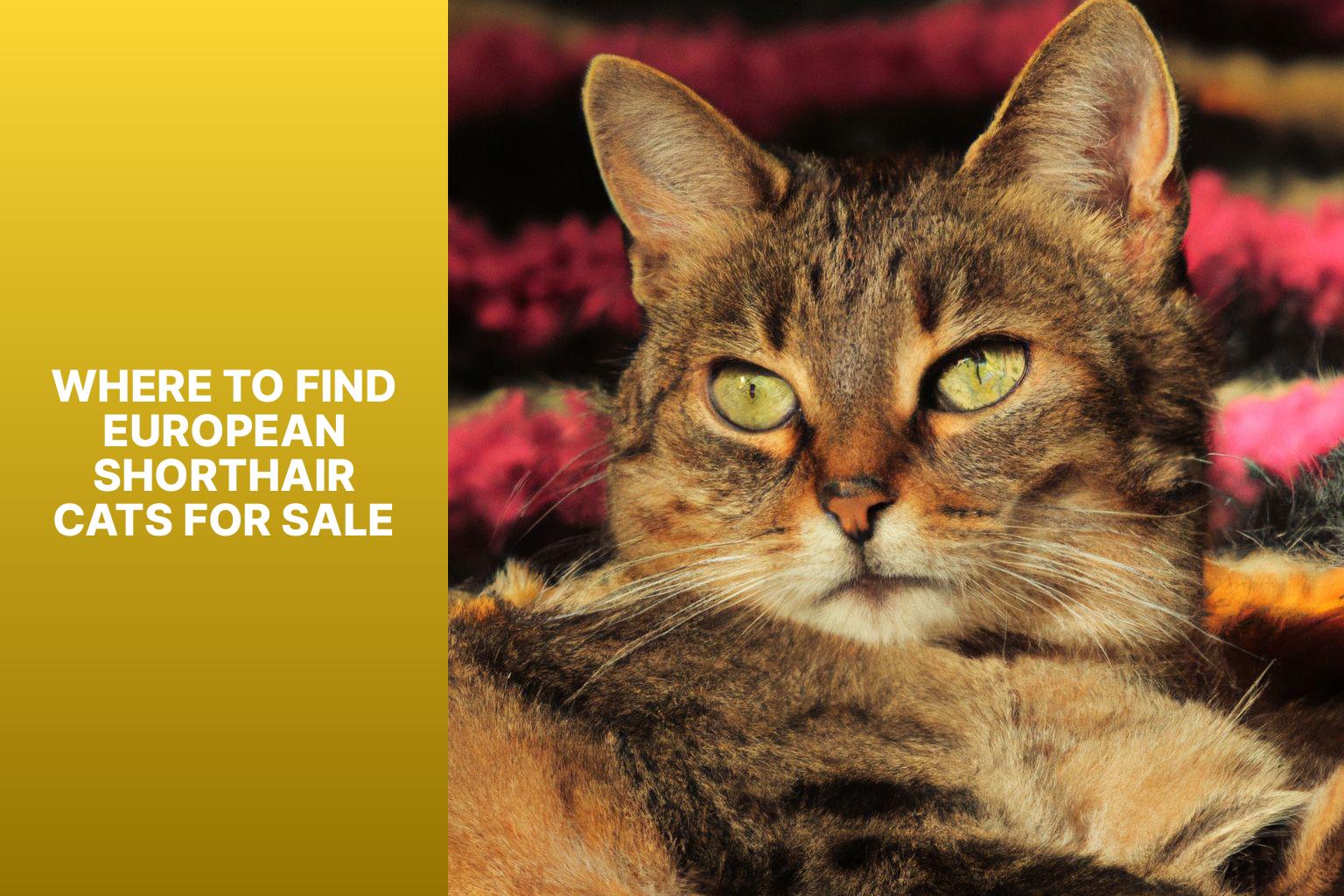 Where to Find European Shorthair Cats for Sale - how much do european shorthair cats cost 