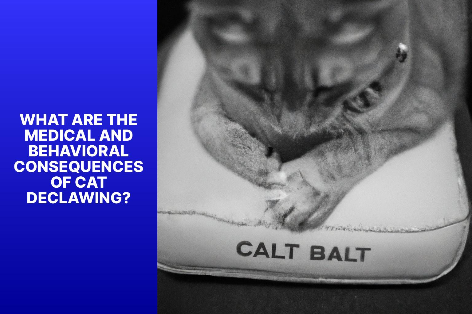 What Are the Medical and Behavioral Consequences of Cat Declawing? - how much does it cost to declaw a cat 