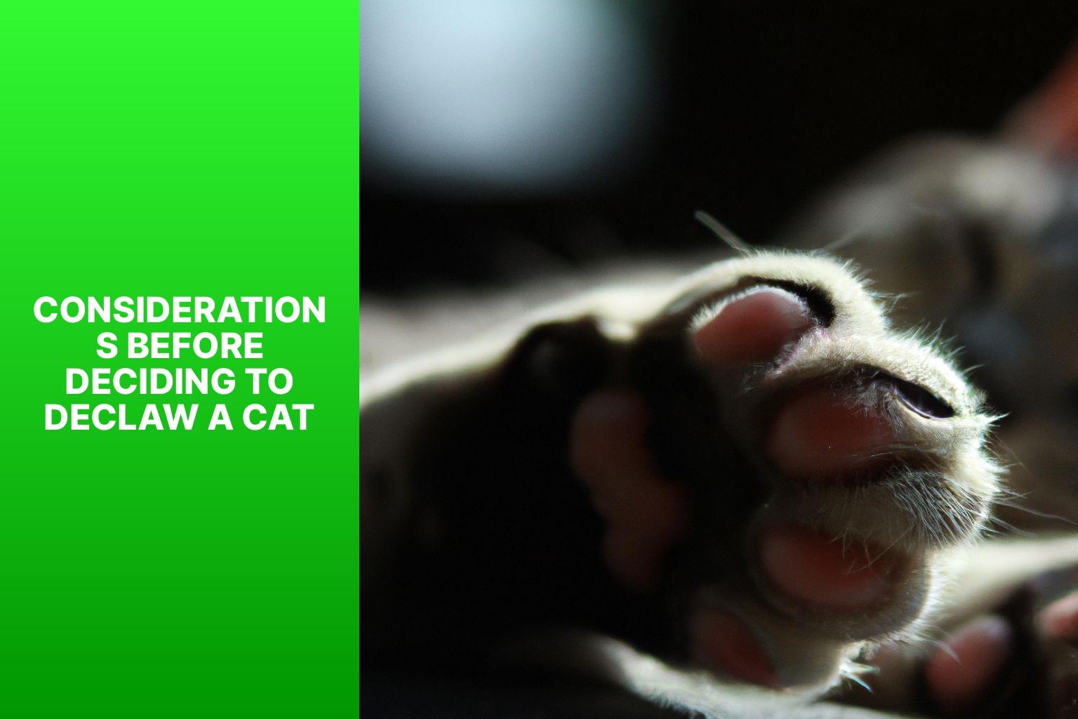 Considerations Before Deciding to Declaw a Cat - how much does it cost to declaw a cat 