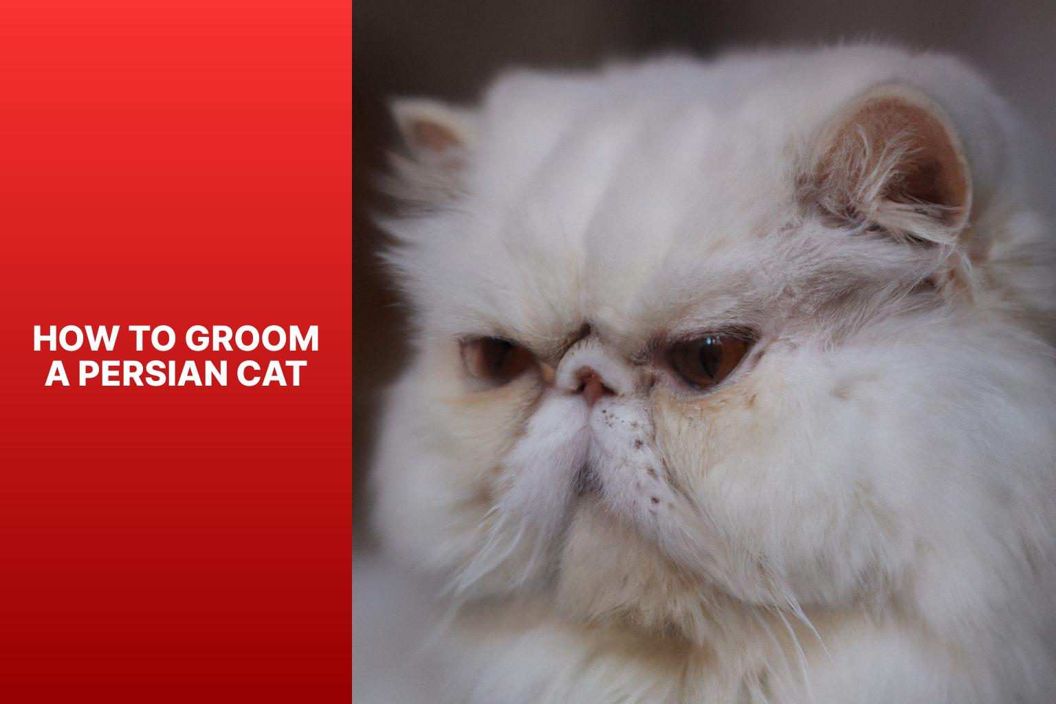 The Ultimate Guide How to Groom a Persian Cat for Optimal Health and