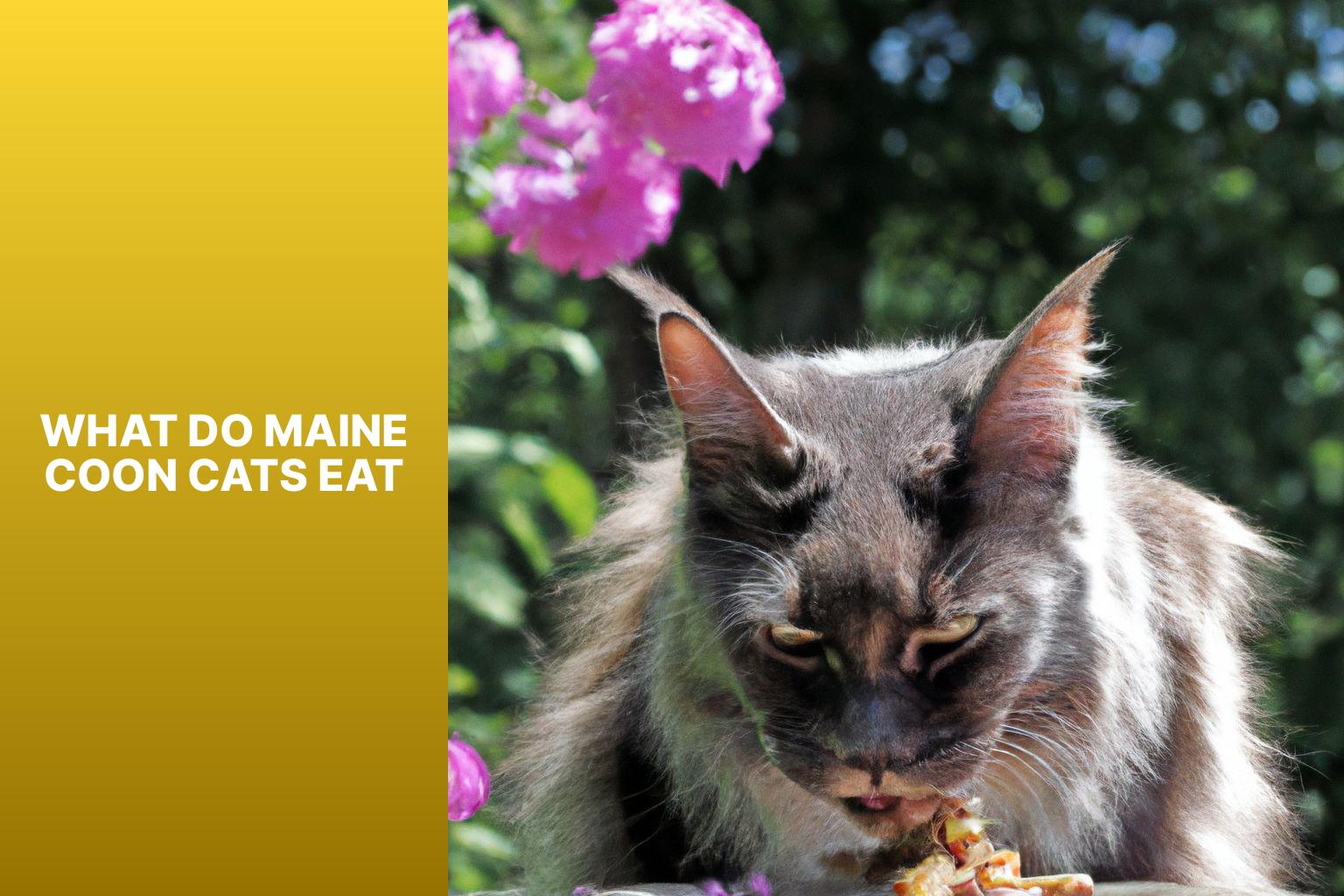 Maine Coon Cat Die