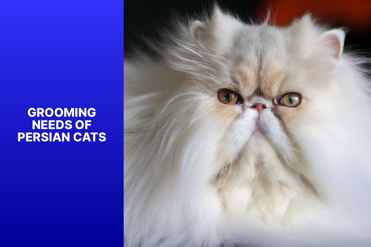 Grooming Needs of Persian Cats - what does a persian cat look like 