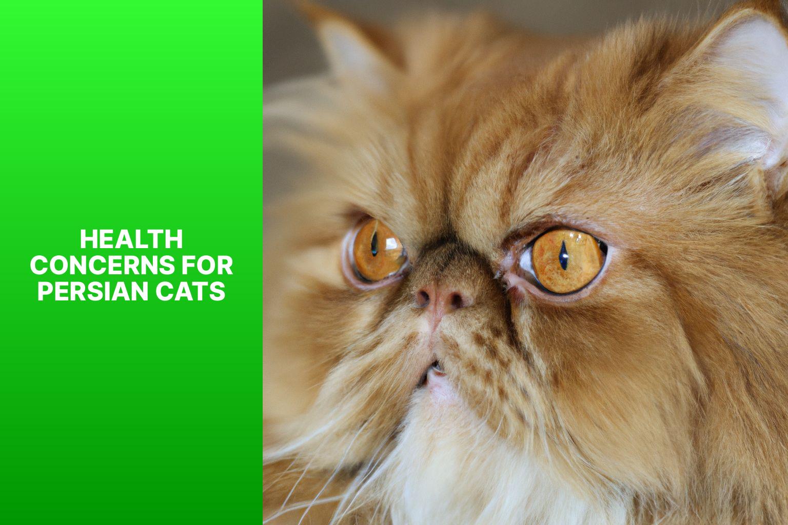 Health Concerns for Persian Cats - what does a persian cat look like 