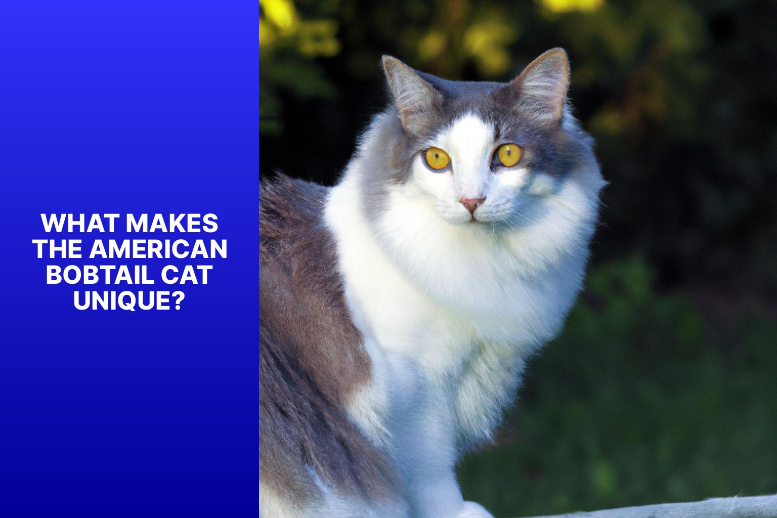 What Makes the American Bobtail Cat Unique? - what is an american bobtail cat 