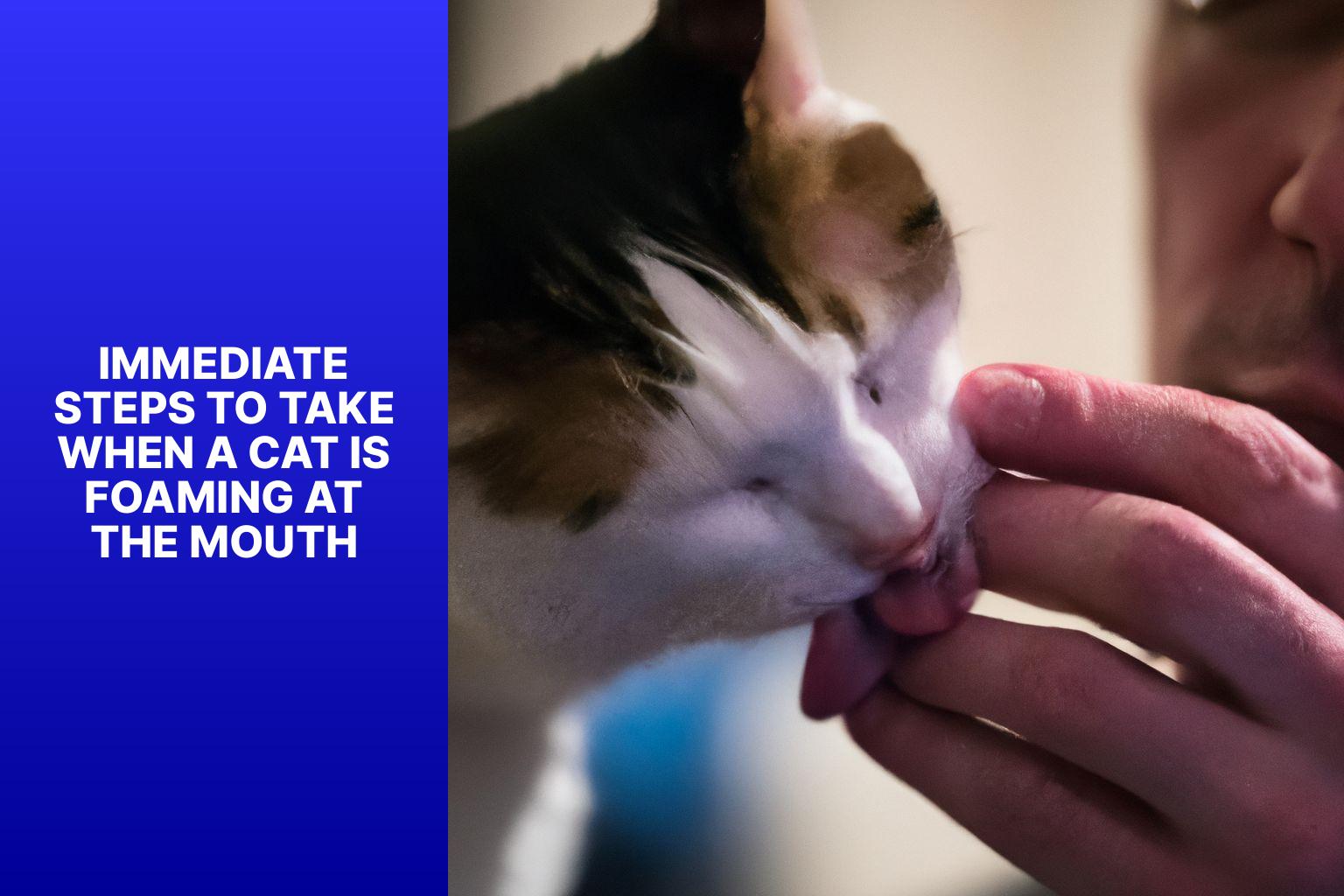 Immediate Steps to Take When a Cat is Foaming at the Mouth - what to do when cat is foaming at the mouth 