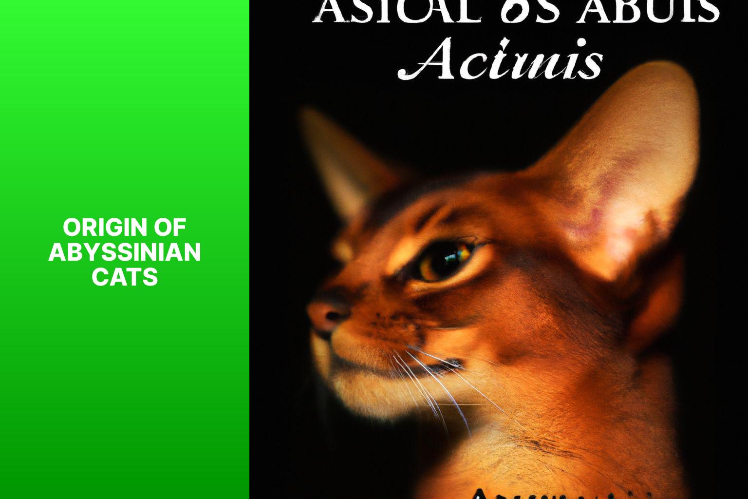 Origin of Abyssinian Cats - where are abyssinian cats from 