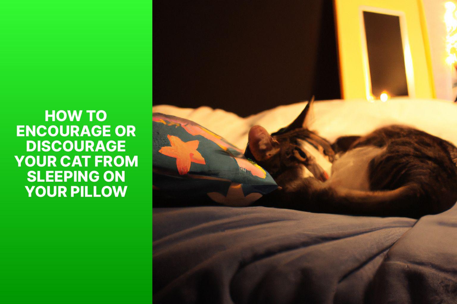 How to Encourage or Discourage Your Cat from Sleeping on Your Pillow - why does my cat sleep on my pillow 