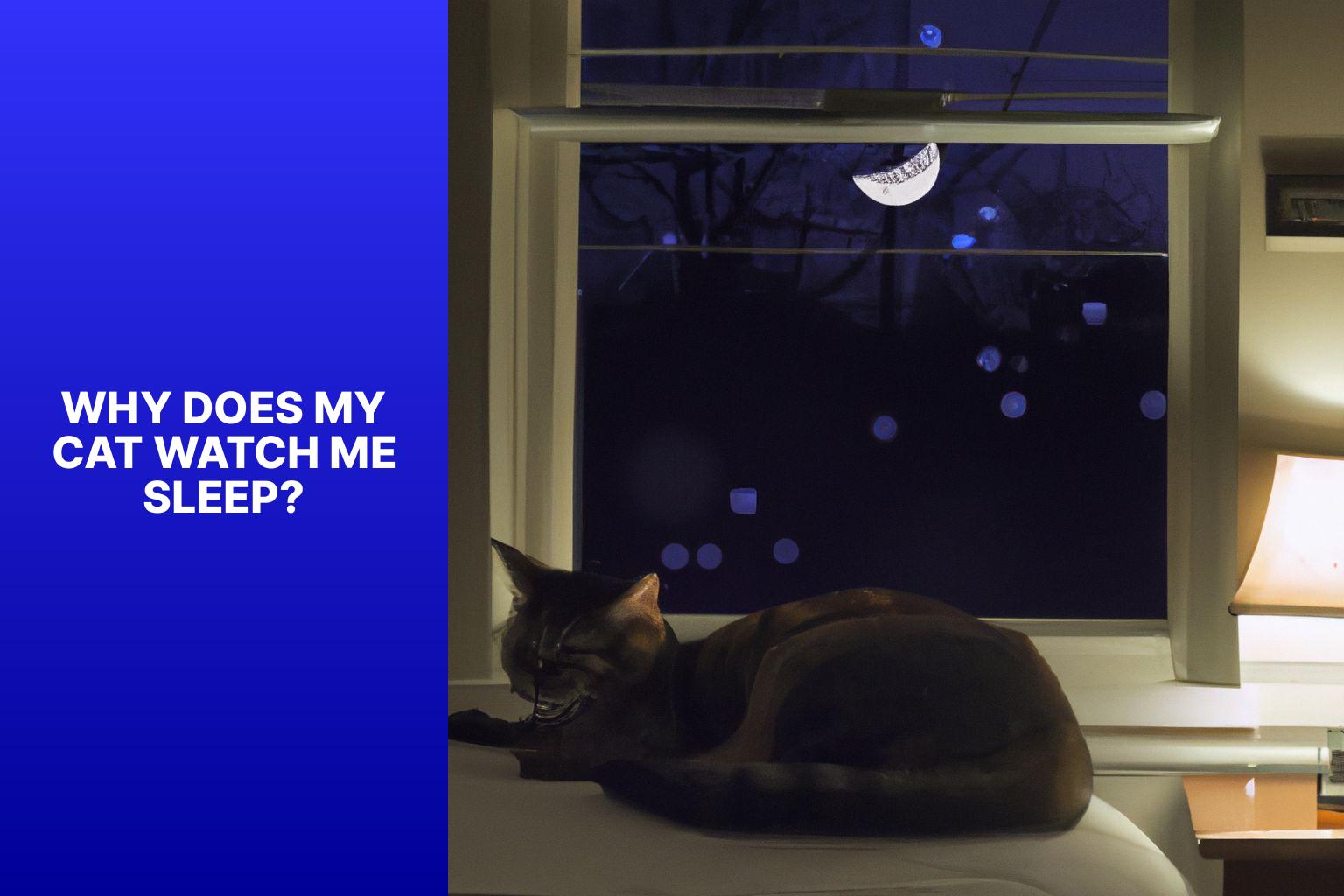 Why Does My Cat Watch Me Sleep? - why does my cat watch me sleep 