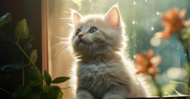 white american shorthair kitten