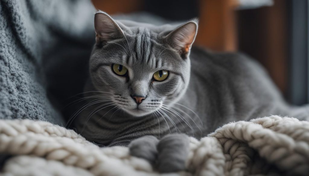 Grey European Shorthair