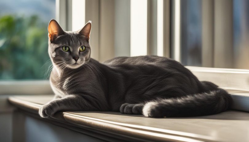 grey european shorthair